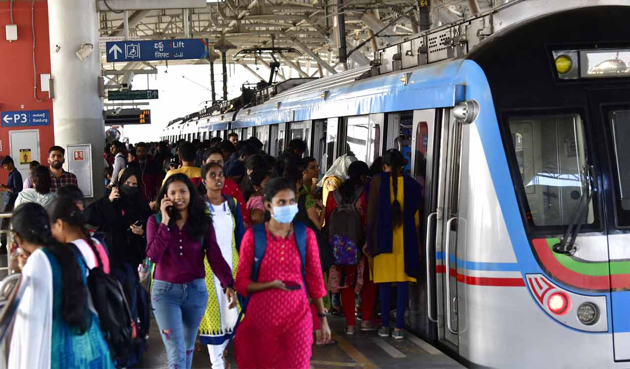 Hyderabad Metro’s ridership rises to 4.68 lakh daily