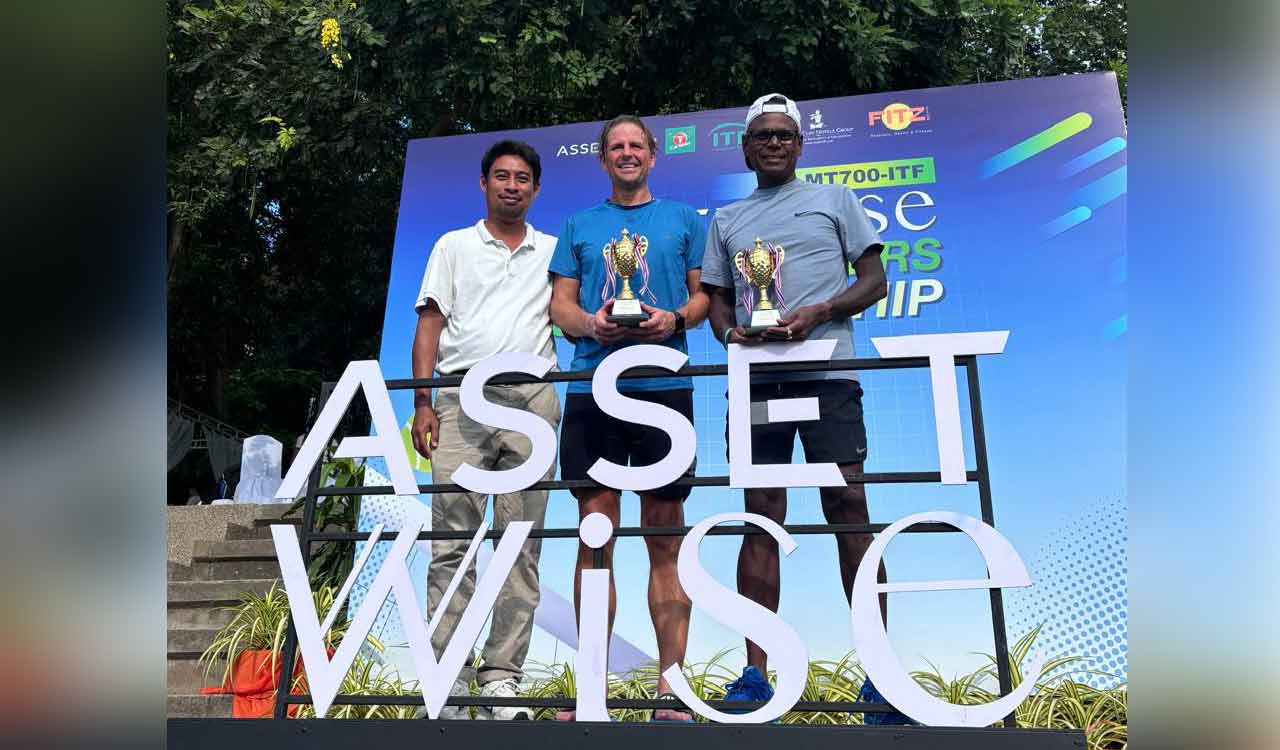 Hyderabad’s Narayana Murthy, Hans Gorge Passow are ITF 50 doubles runners-up in Pattaya