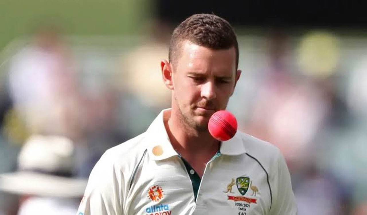 Australia’s Hazlewood injured, ruled out of 2nd Pink Ball Test against India