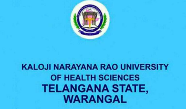 KNRUHS announces web-options for MBBS stray vacancy phase counselling