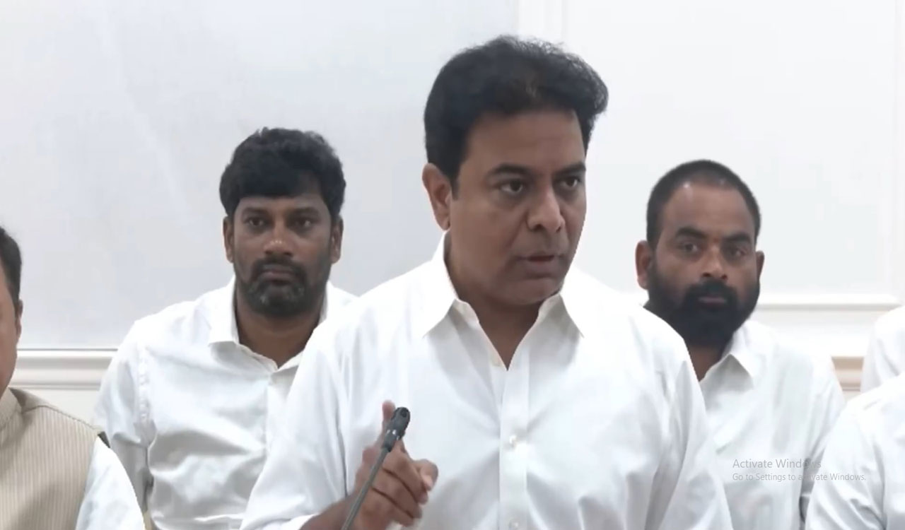 KTR slams Congress over AMRUT 2.0 tenders, challenges Modi to probe Rs.8,888 crore scam