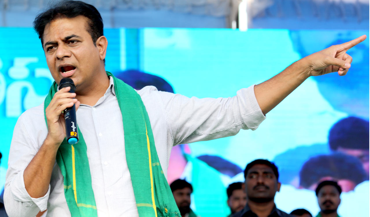 KTR says BJP is shielding Congress, playing diversionary politics