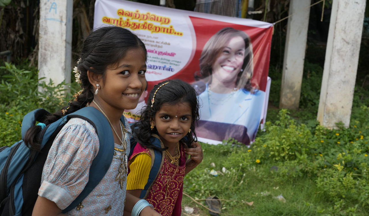 Kamala Harris’ ancestral village performs special puja for her victory