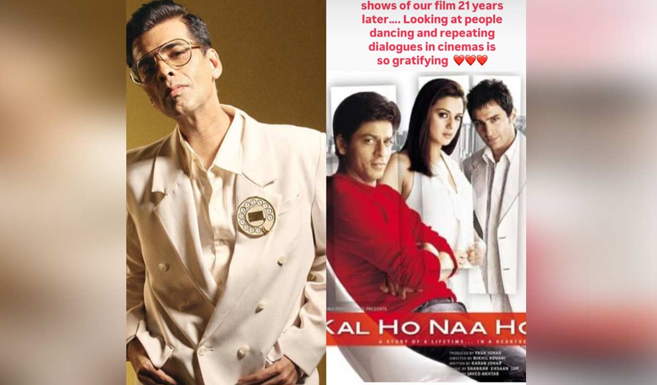 Karan Johar delighted by ‘Kal Ho Naa Ho’ re-release success