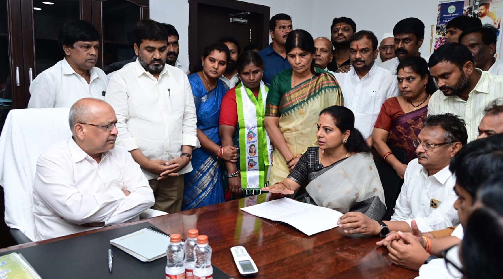 Kavitha demands clarity on caste census, criticises BJP and Congress for failing BCs