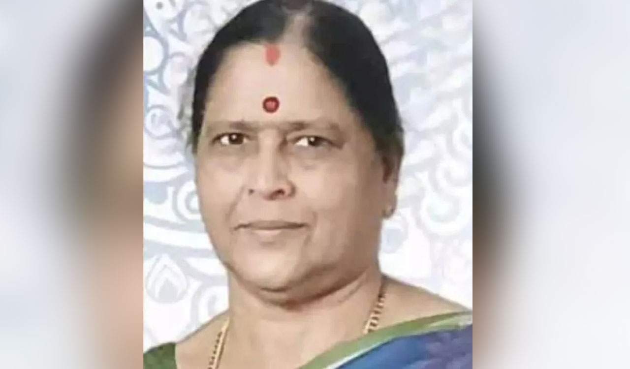 Jagtial: Former Metpalli MLA Jyothi Devi passes away due to ill health