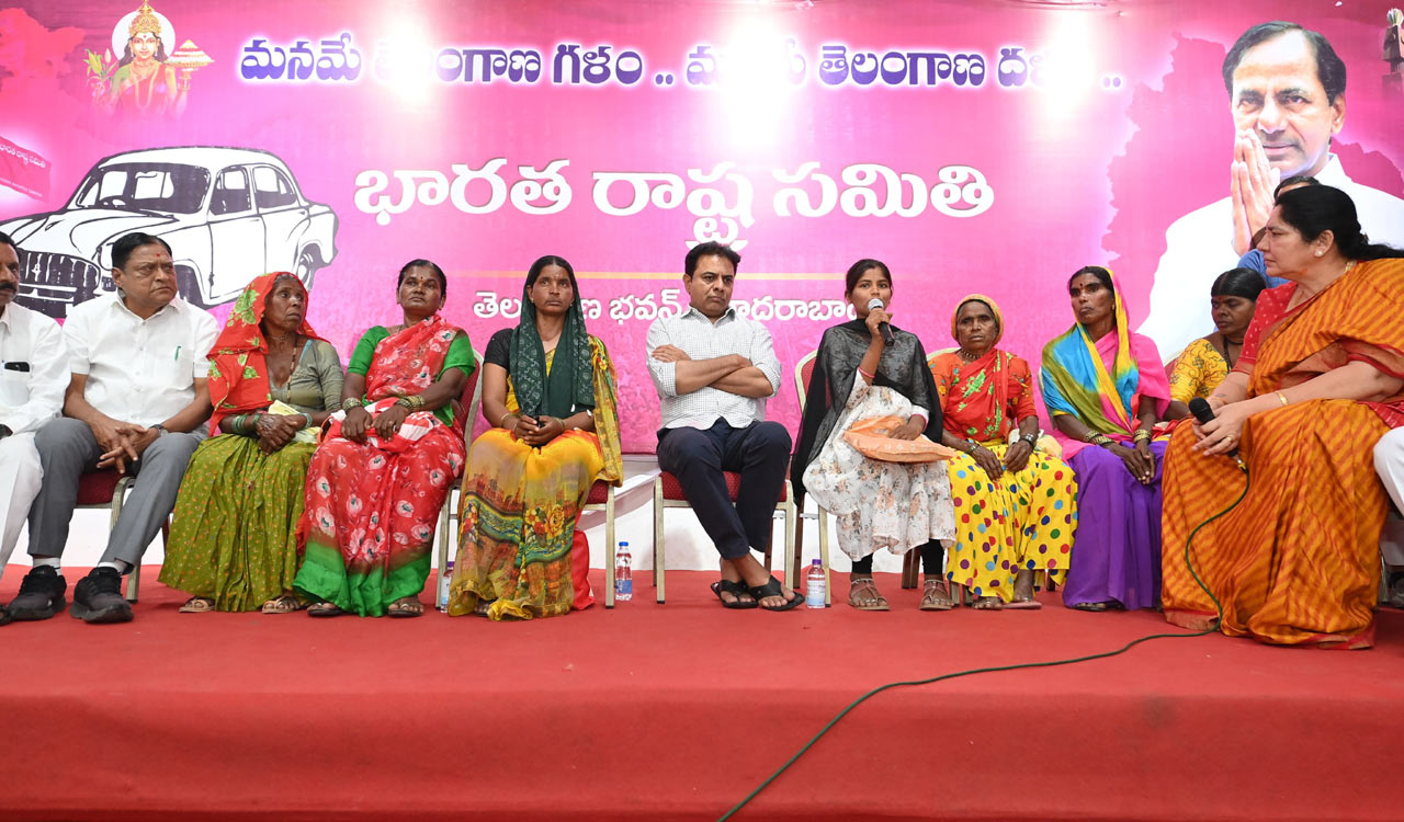 Lagacharla women say KTR, Narender Reddy did not ask them to attack Collector