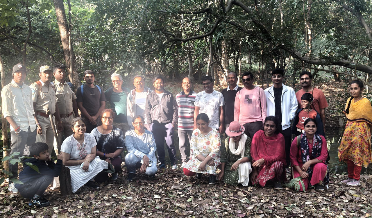 Doctors, kin clean trash at MCC quarry in Mancherial
