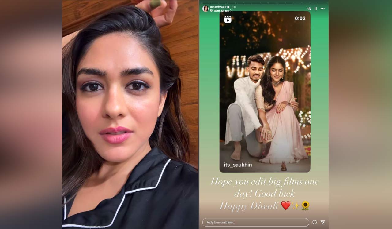 Mrunal Thakur reacts to fan’s edited photos with multiple actresses