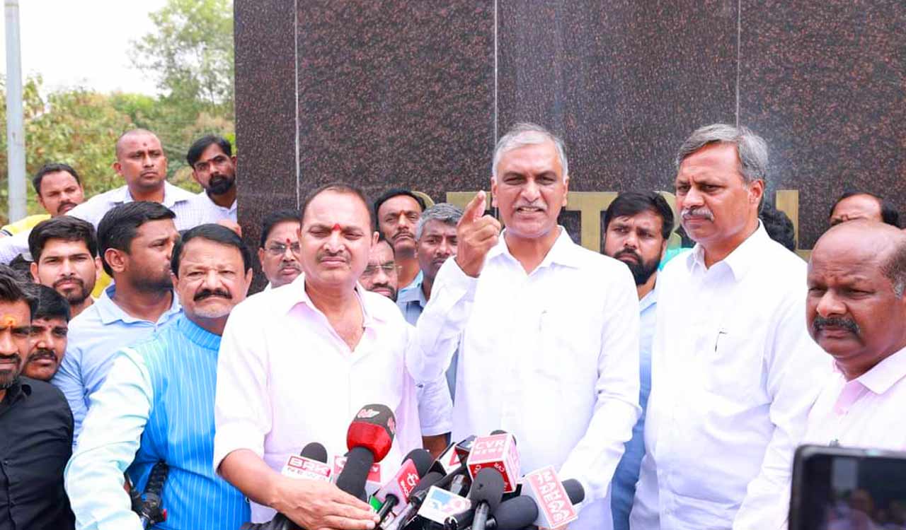 Narender Reddy’s arrest grim reminder of Emergency days, says Harish Rao
