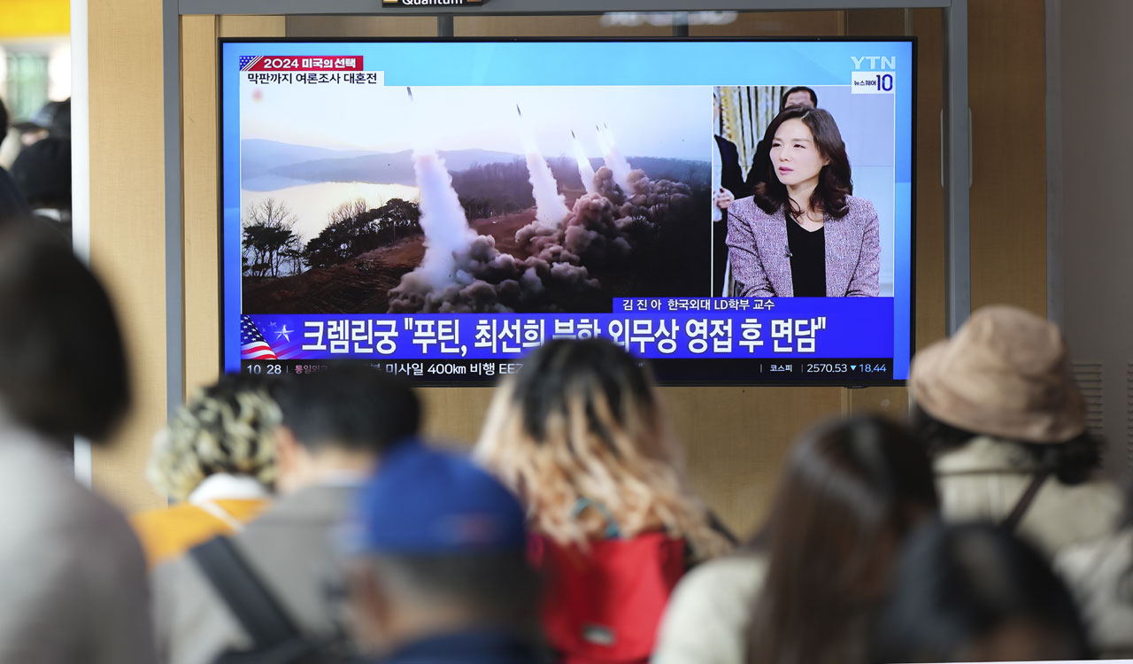 Ahead of US poll, North Korea fires multiple ballistic missiles