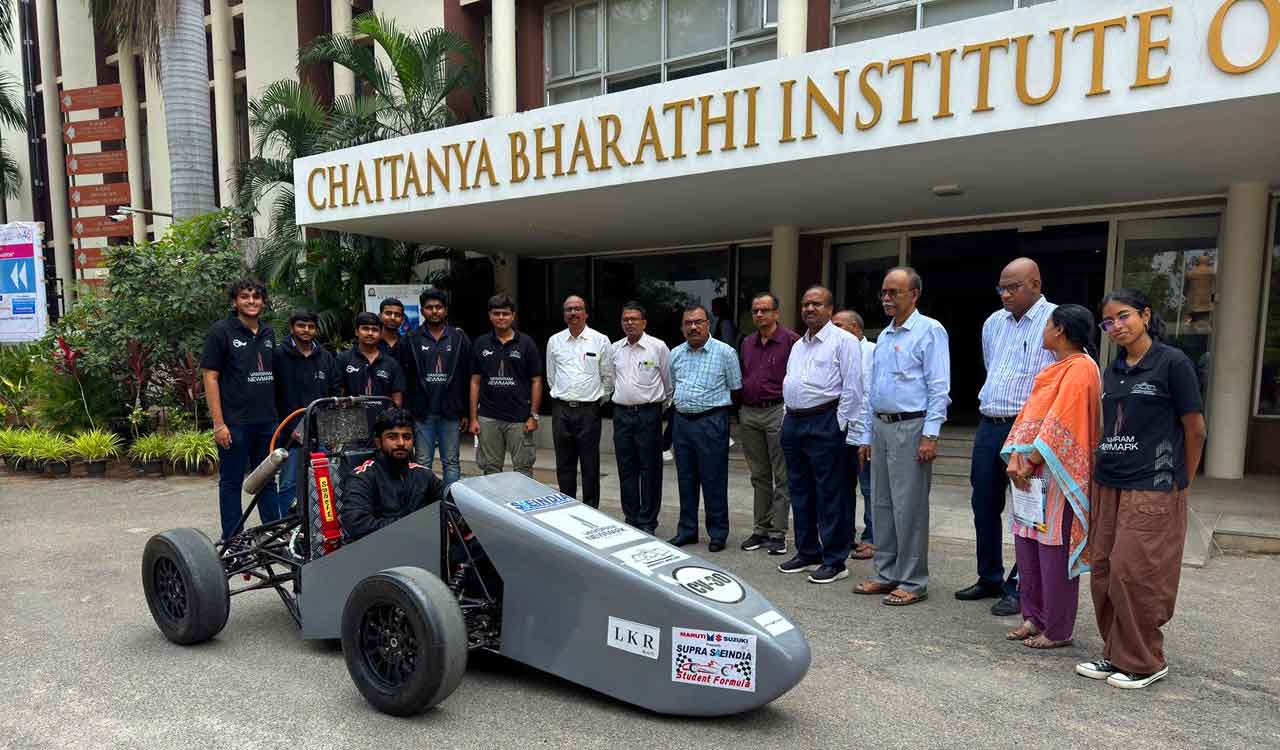 Praheti Racing of CBIT Competes in SUPRA 2024 at Buddh International Circuit