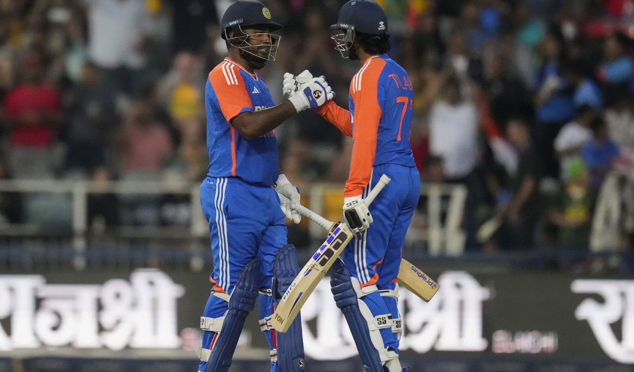 Samson, Tilak tons help India hammer S Africa to clinch series 3-1