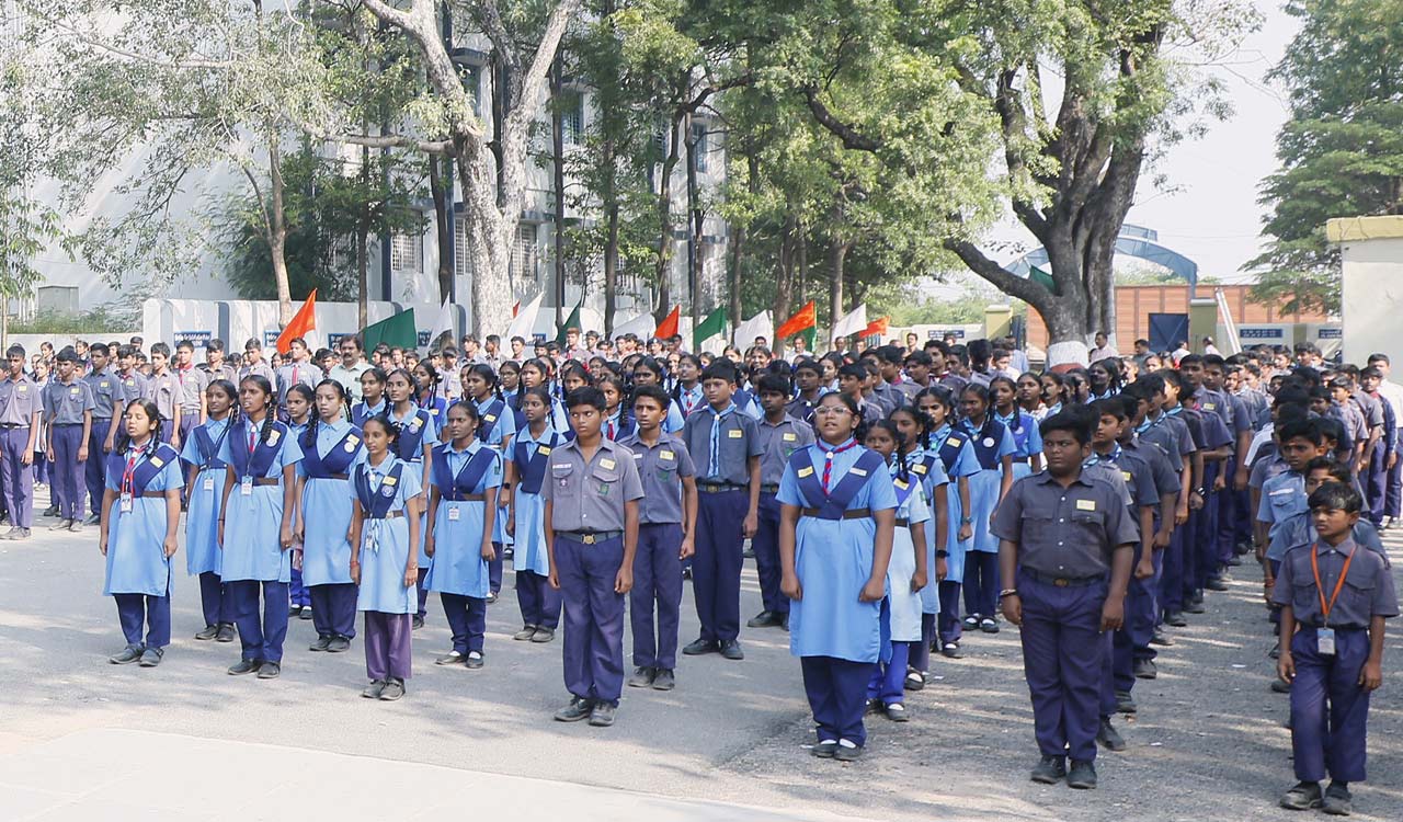 Hyderabad: South Central Railway Bharat Scouts and Guides celebrate 75th Foundation Day