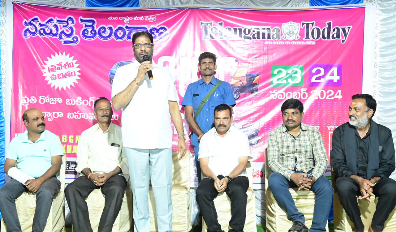 Two-day Telangana Today and Namaste Telangana Auto Show in Khammam concludes on grand note