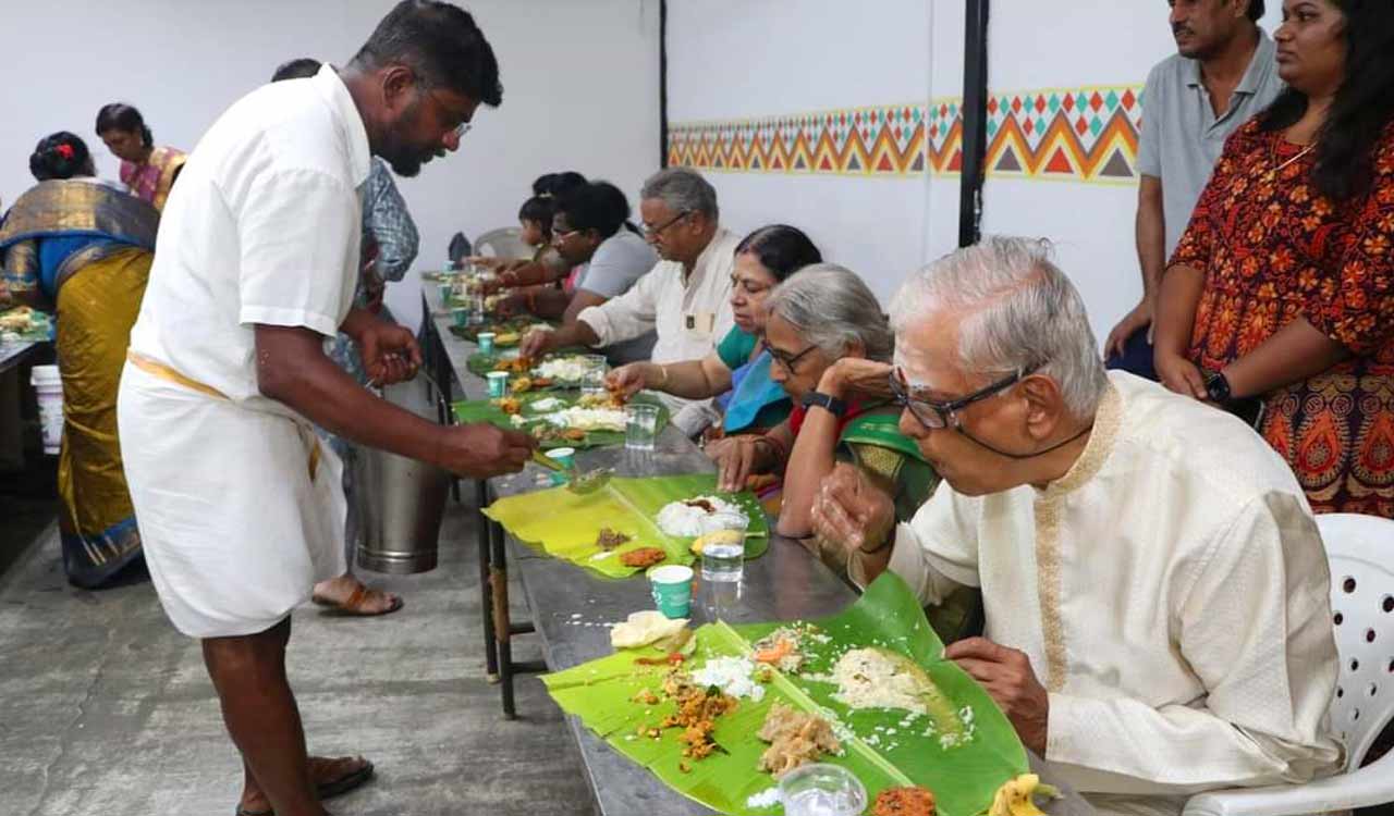Telangana Tamil Sangam celebrates Karthigai Vanabhojanam with Tamil Heritage at Puramanai Virundhu 2024: