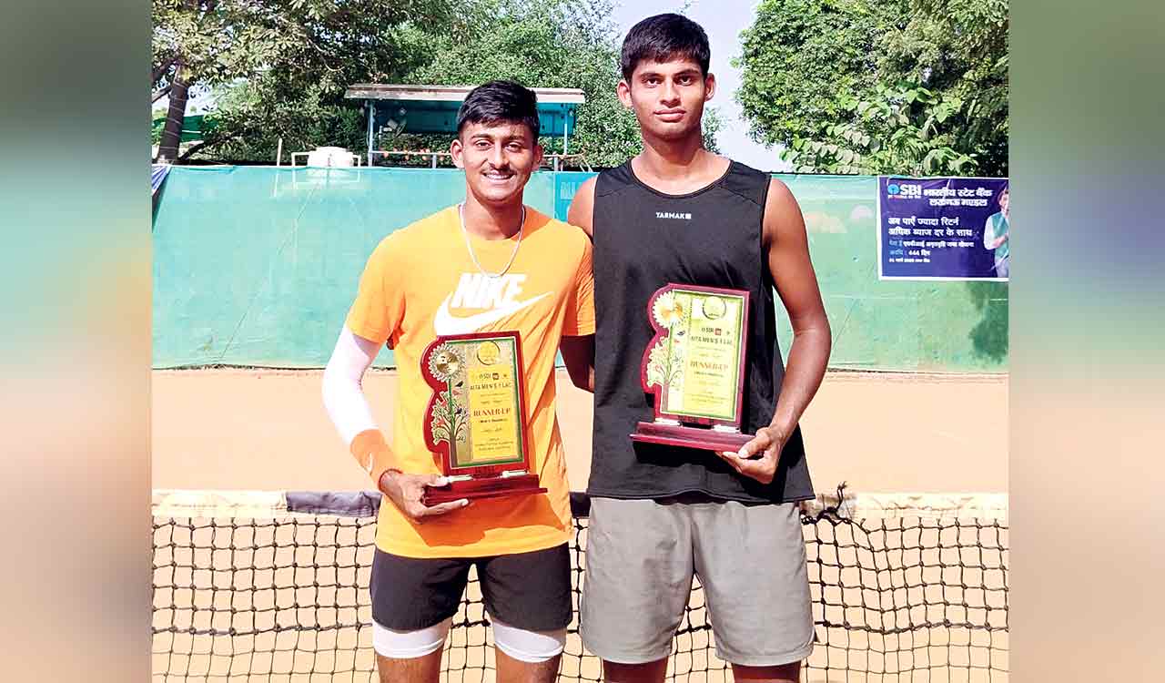 Telangana’s Naishik Reddy, Pranav Korade runner-ups at AITA 1 Lakh Men’s Tennis Tournament