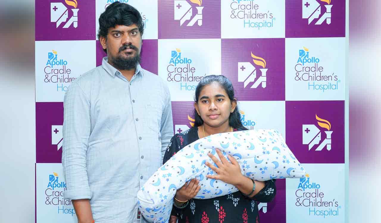 Hyderabad: 28-week preemie overcomes challenges, discharged healthy from Apollo Cradle