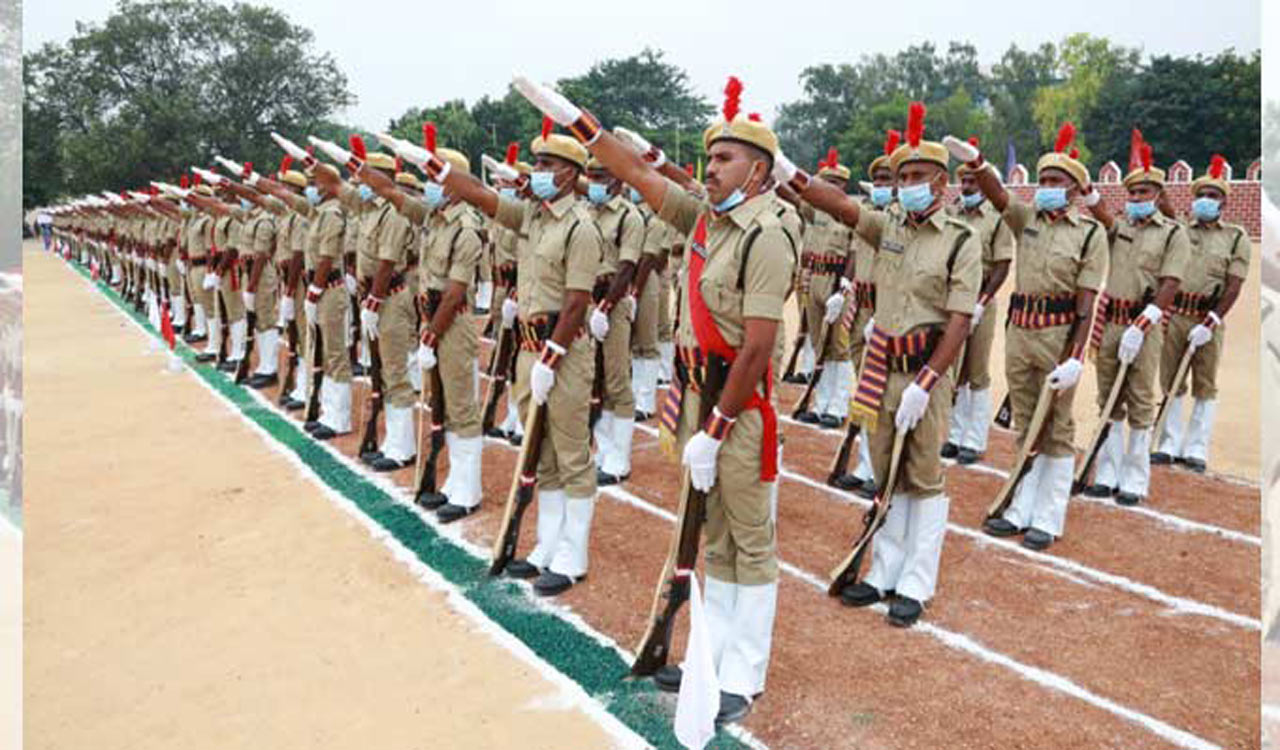 8407 trainee constables to passout of training institutes in Telangana