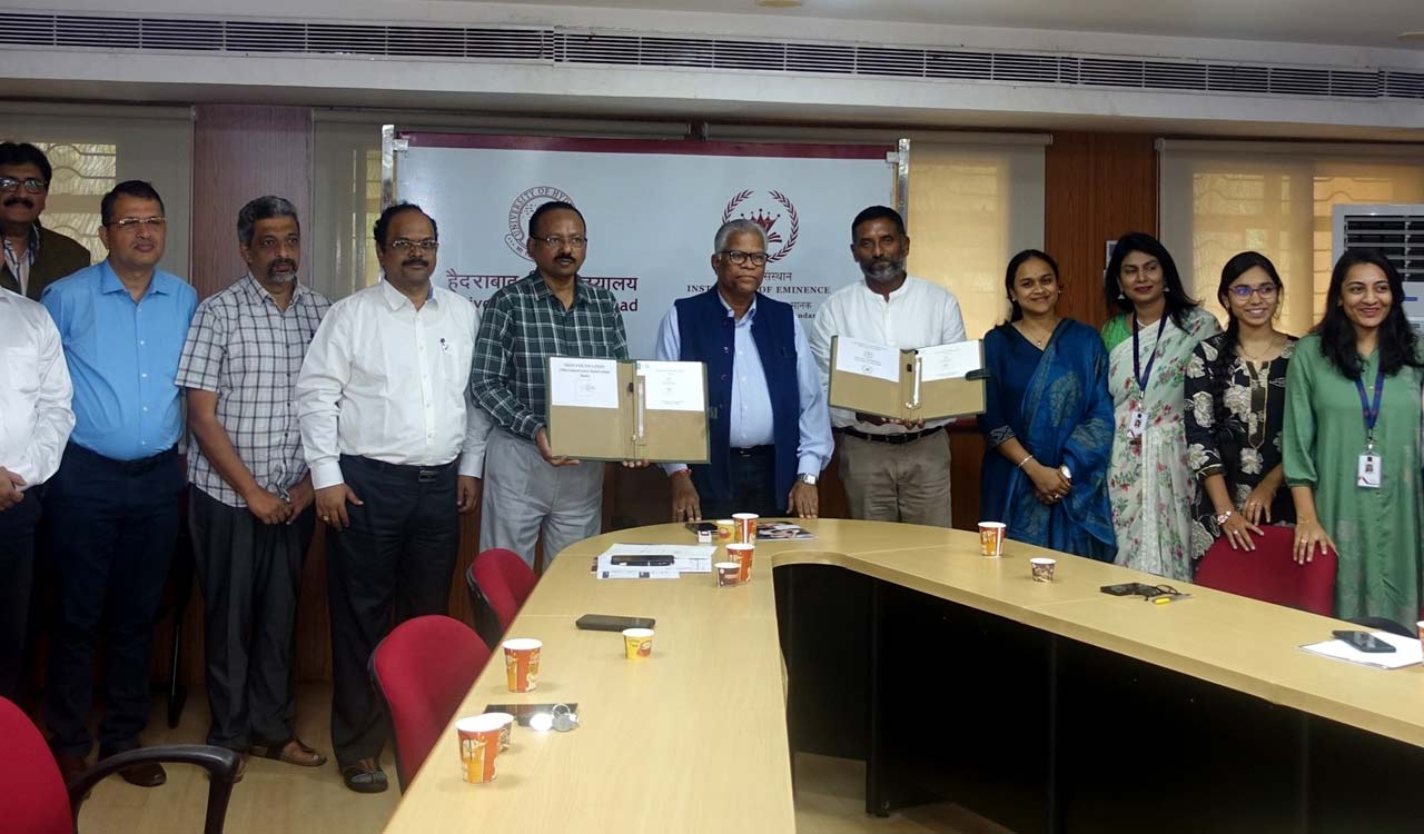 University of Hyderabad signs MoU with Micro Insurance Innovation Hub