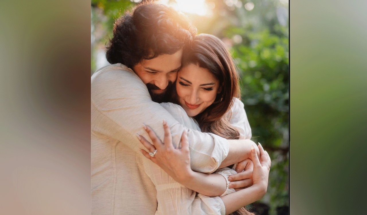 Akhil Akkineni gets engaged to Zainab Ravdjee in private ceremony