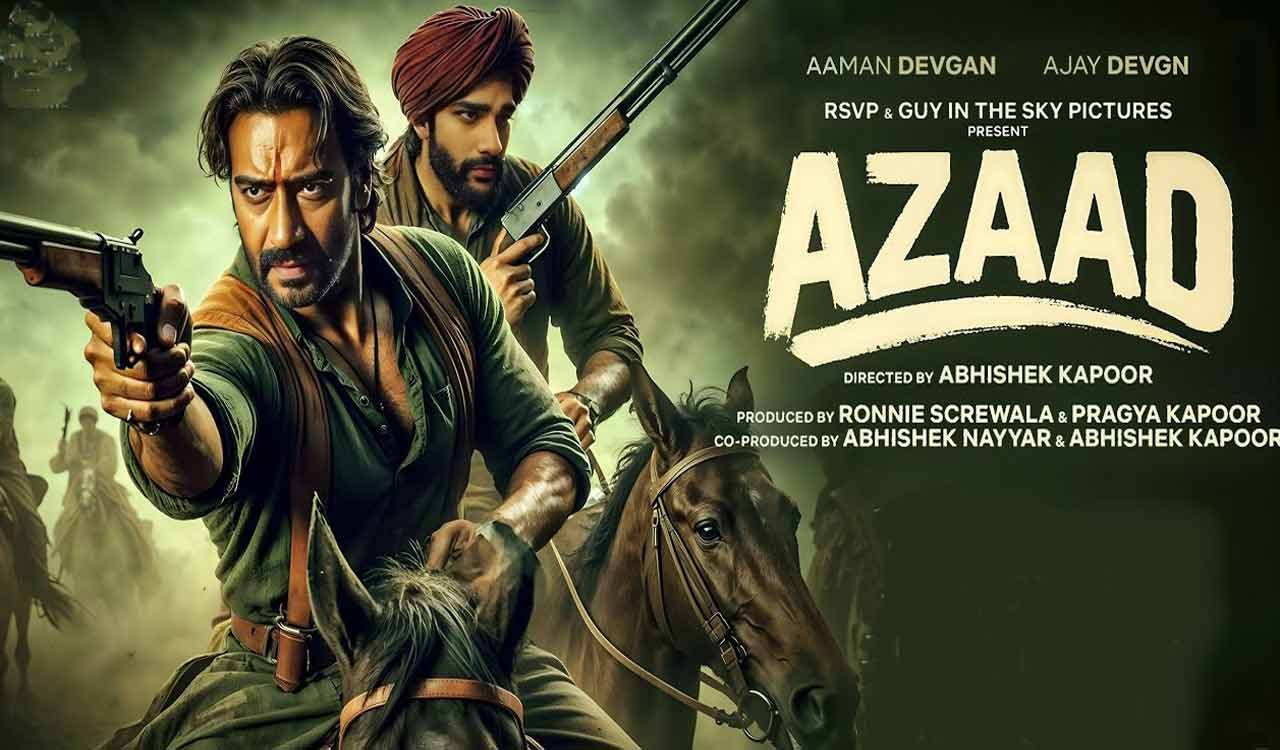 Ajay Devgn appears in powerful role with debutantes Rasha and Aaman in Azaad teaser