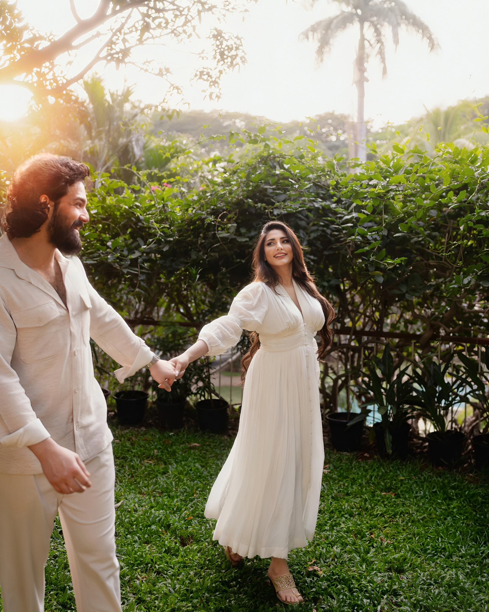Akhil Akkineni gets engaged to Zainab Ravdjee in private ceremony