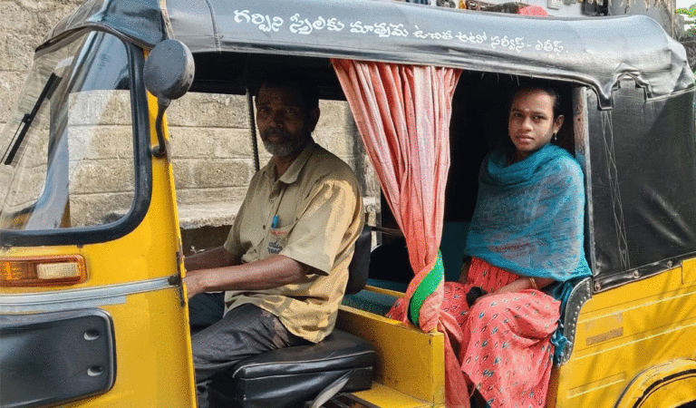 This Good Samaritan is just a phone call away for anyone who needs a free ride in times of emergency, in his auto rickshaw, especially for pregnant women.
