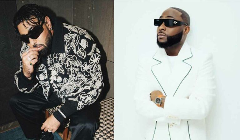 The duo took to social media to share a sneak-peek video clip that showcases them creating music in a recording studio in Dubai. In the glimpse, Davido is heard calling Badshah “badman” and “bro”.