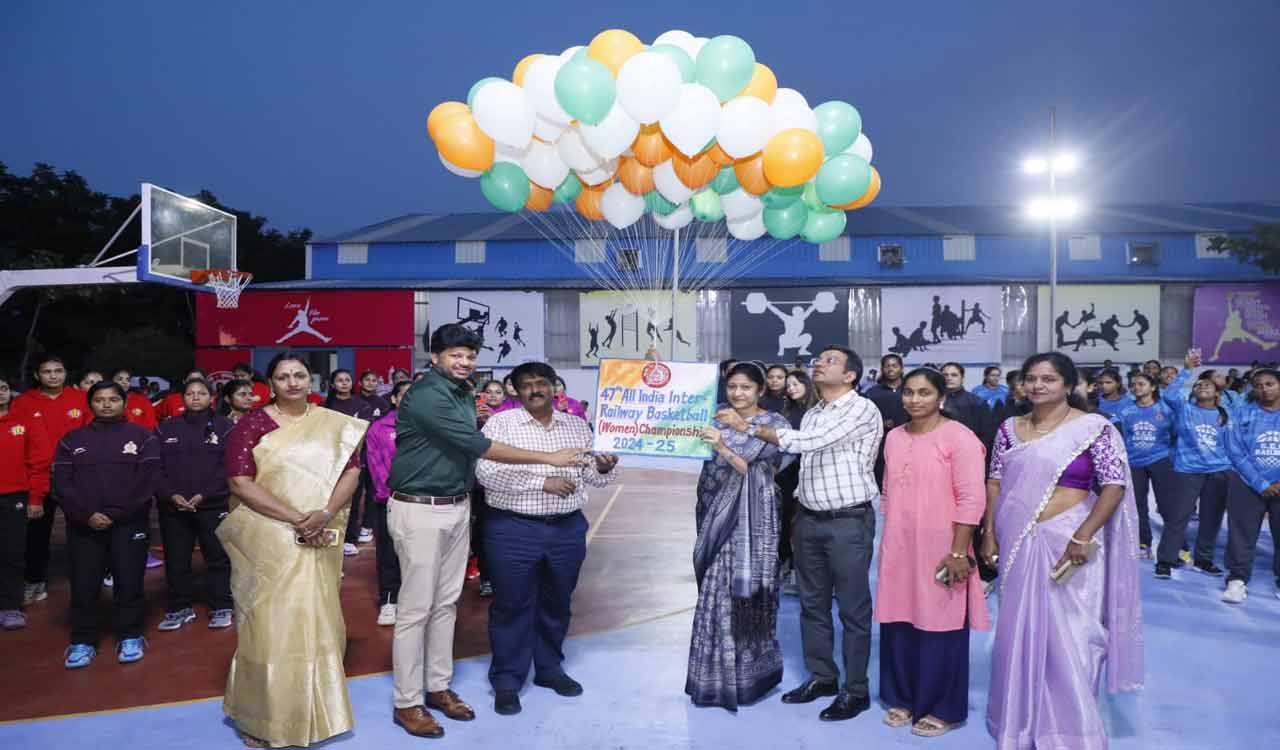 Hyderabad: 47th All India Railway Basketball Championship for Women Inaugurated
