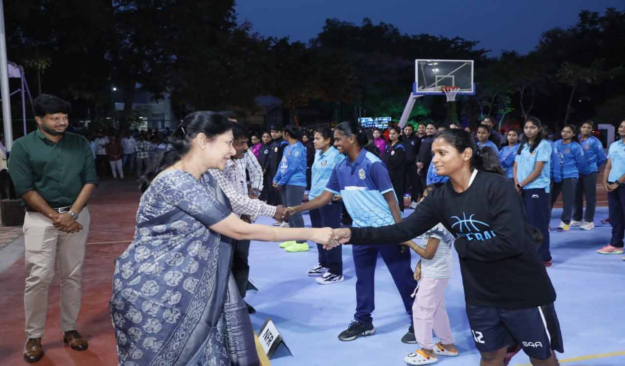 Hyderabad: 47th All India Railway Basketball Championship for Women Inaugurated