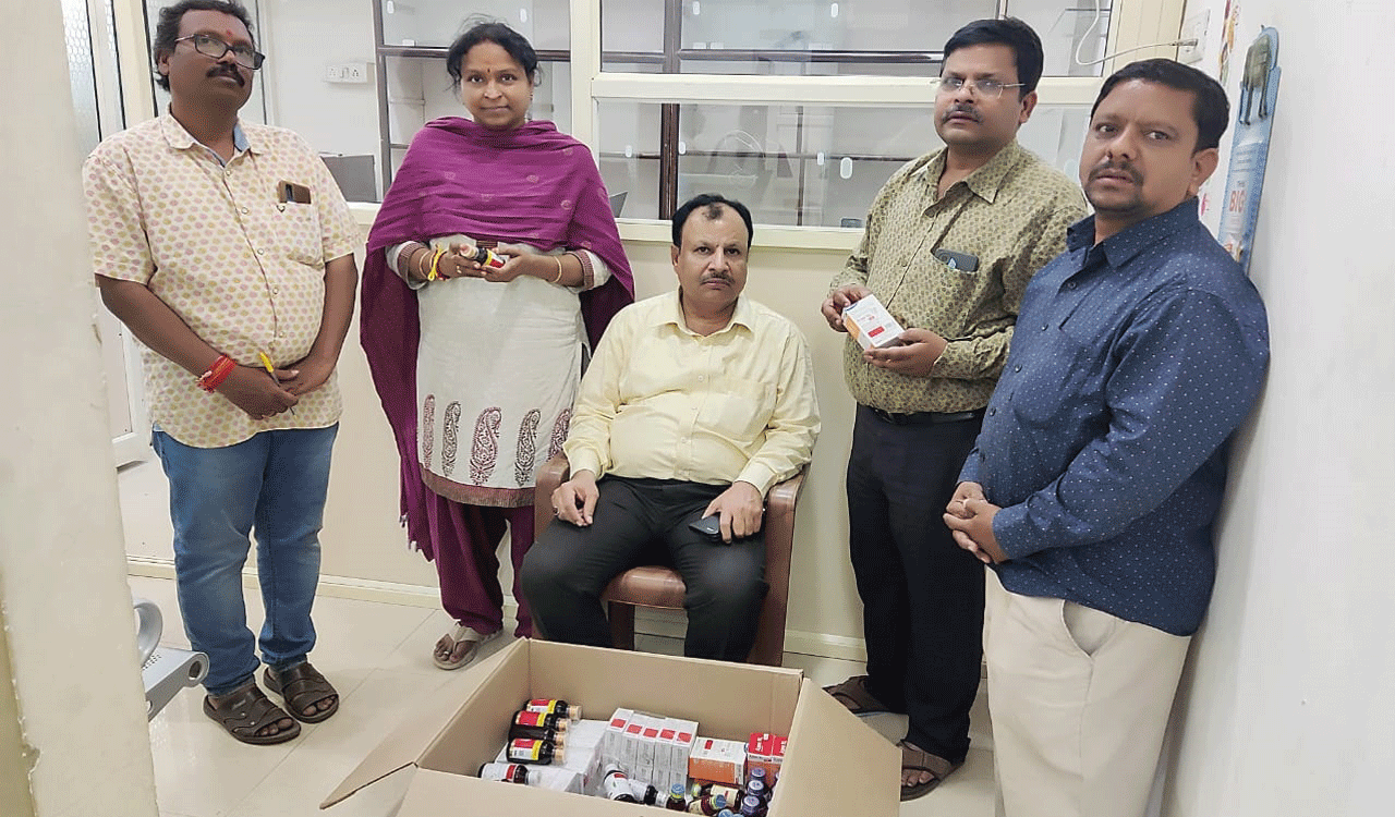 TSDCA conducts raids, seizes unlicensed medical shops across Telangana