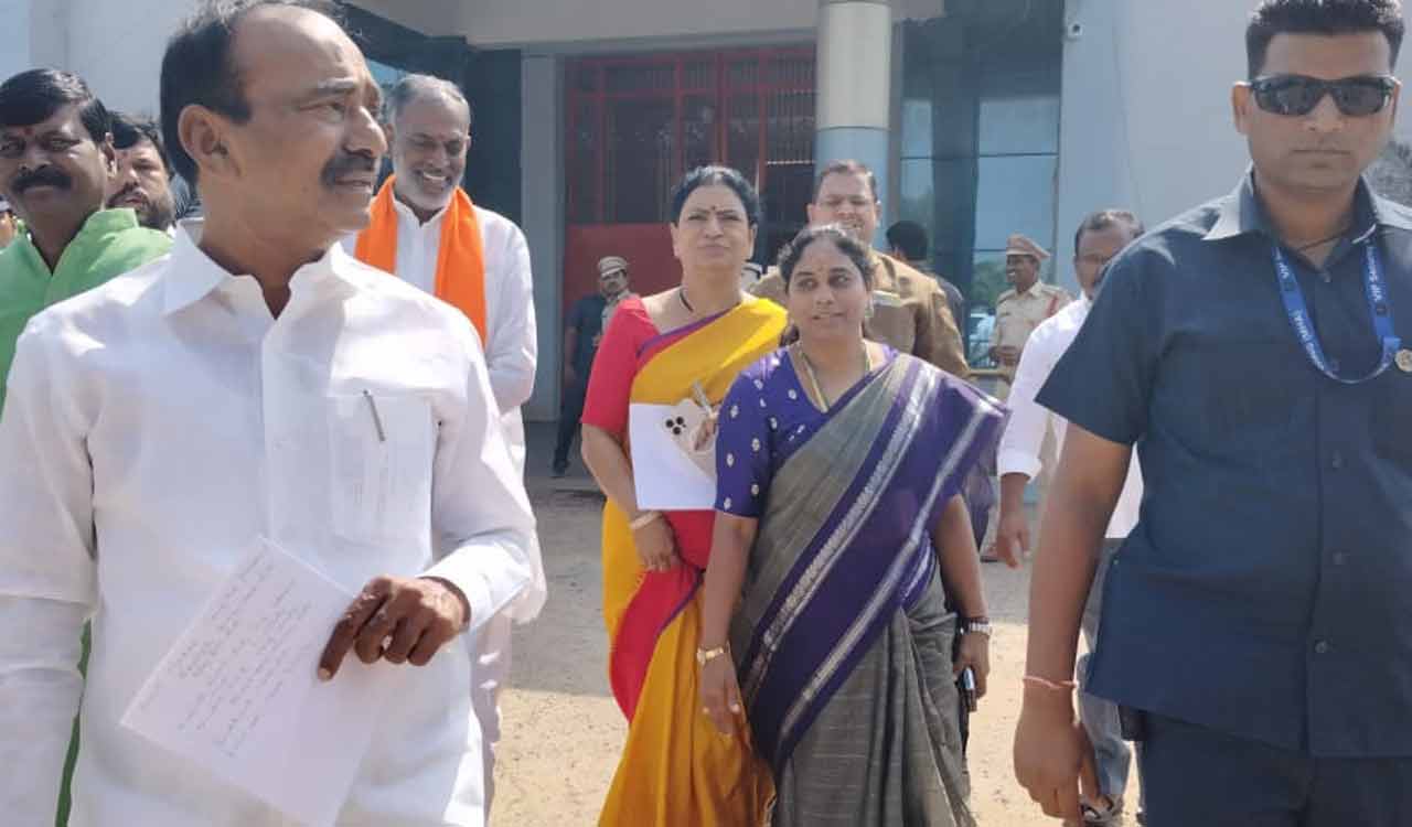 Eatala asks government to release Lagacherla farmers