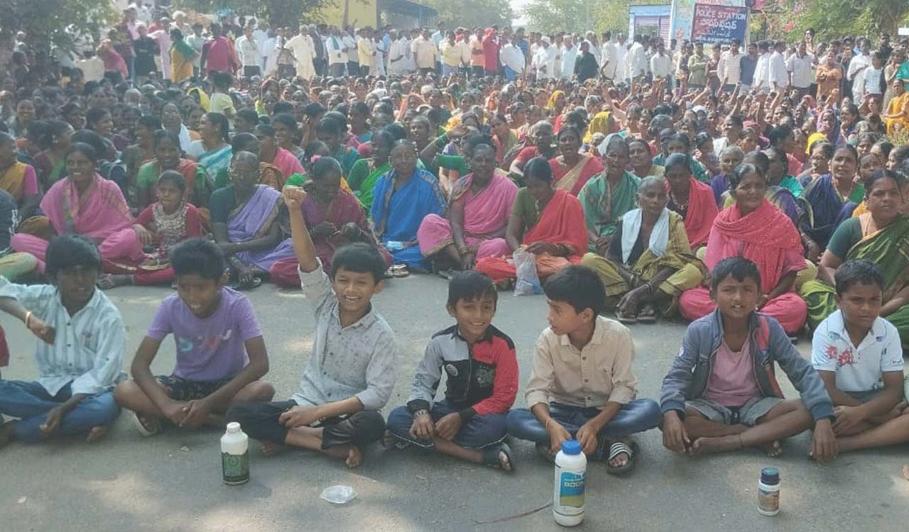 Public protest forces Congress Govt to stop work on ethanol factory in Nirmal