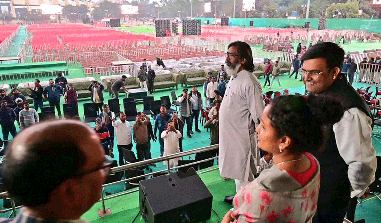 Hemant Soren to take oath as Jharkhand CM today, top INDIA bloc leaders invited