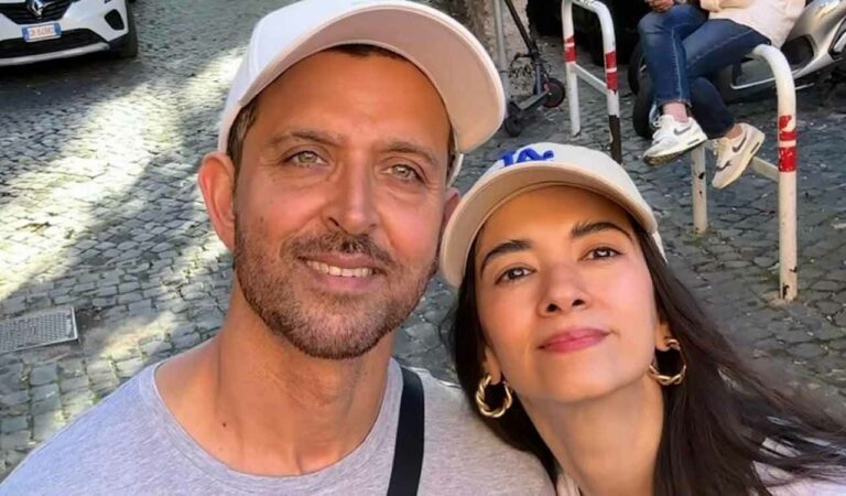 Hrithik took to Instagram, where he shared a motley of pictures featuring Saba and him.