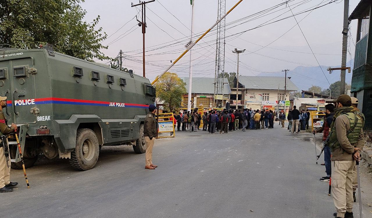 Security forces eliminate two terrorists in J&K’s Sopore operation