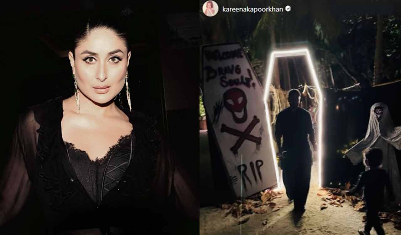 On Diwali, Kareena Kapoor shares a sneak peek into Halloween night