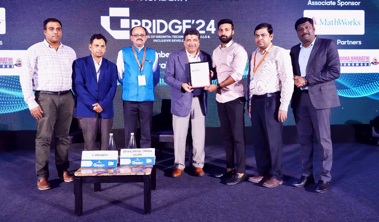 Hyderabad: NNRG is honored with Honeywell Academic Excellence Award