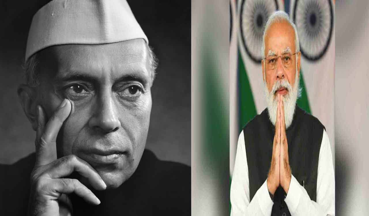 PM Modi pays tribute to Pandit Nehru on 135th birth anniversary