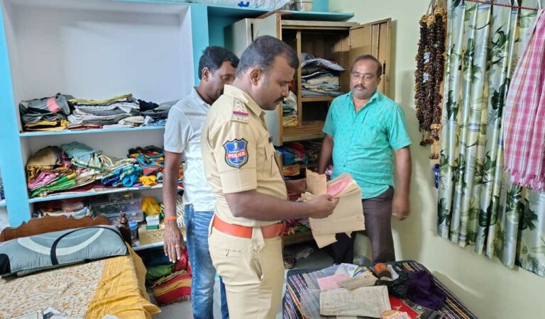 Telangana: Sircilla police raids illegal financers, six detained