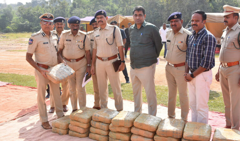 Ramagundam Police Ganja