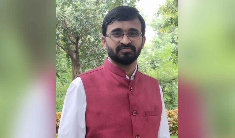 Santhosh, a School Assistant in Mathematics at ZPHS Kasipet said that he achieved a remarkable milestone in his career with his research paper getting selected for national conference.