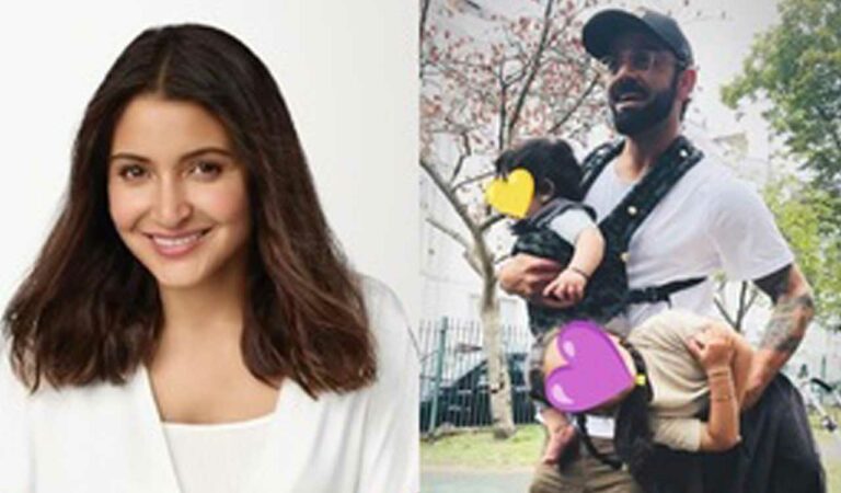 Anushka Sharma shares heartwarming picture of hubby, kids on Virat's birthday