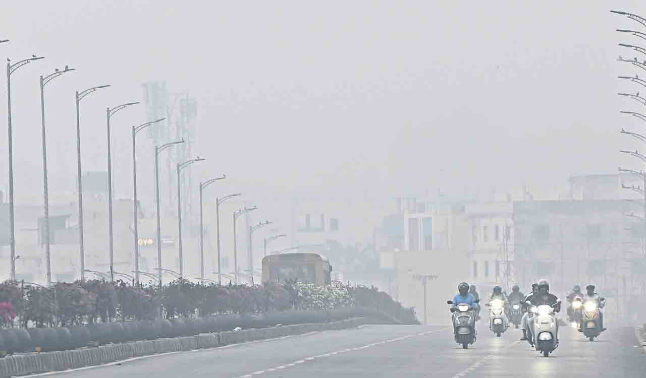 Overcast and chilly conditions in Hyderabad continue