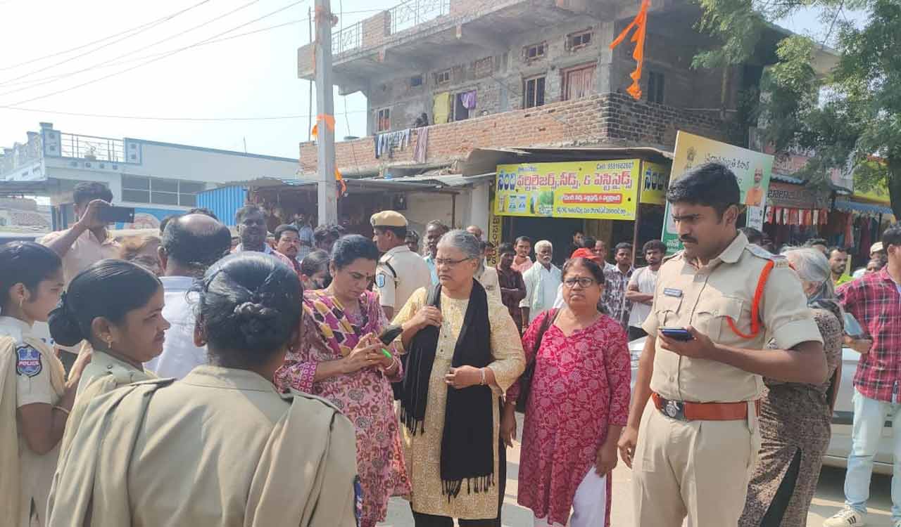 Police stop women organisation JAC members from visiting Lagacherla