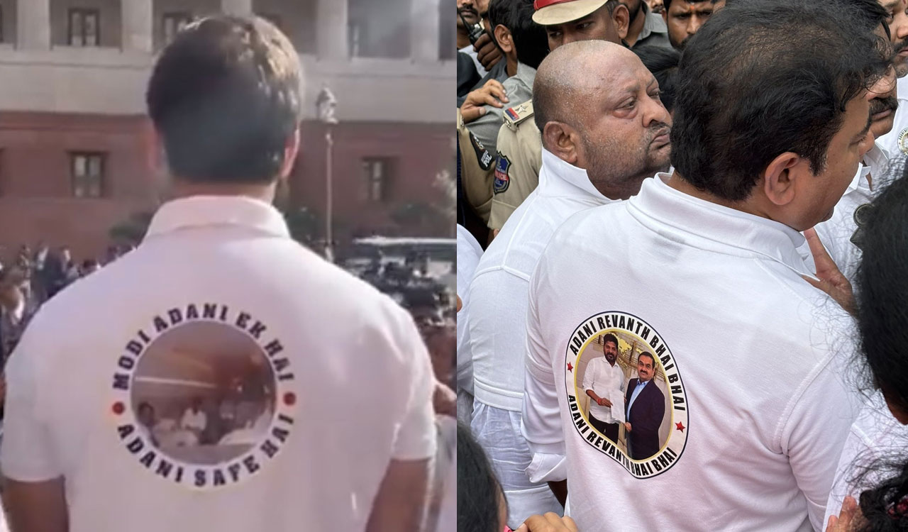 KTR questions Rahul on Congress party’s double standards on Adani issue