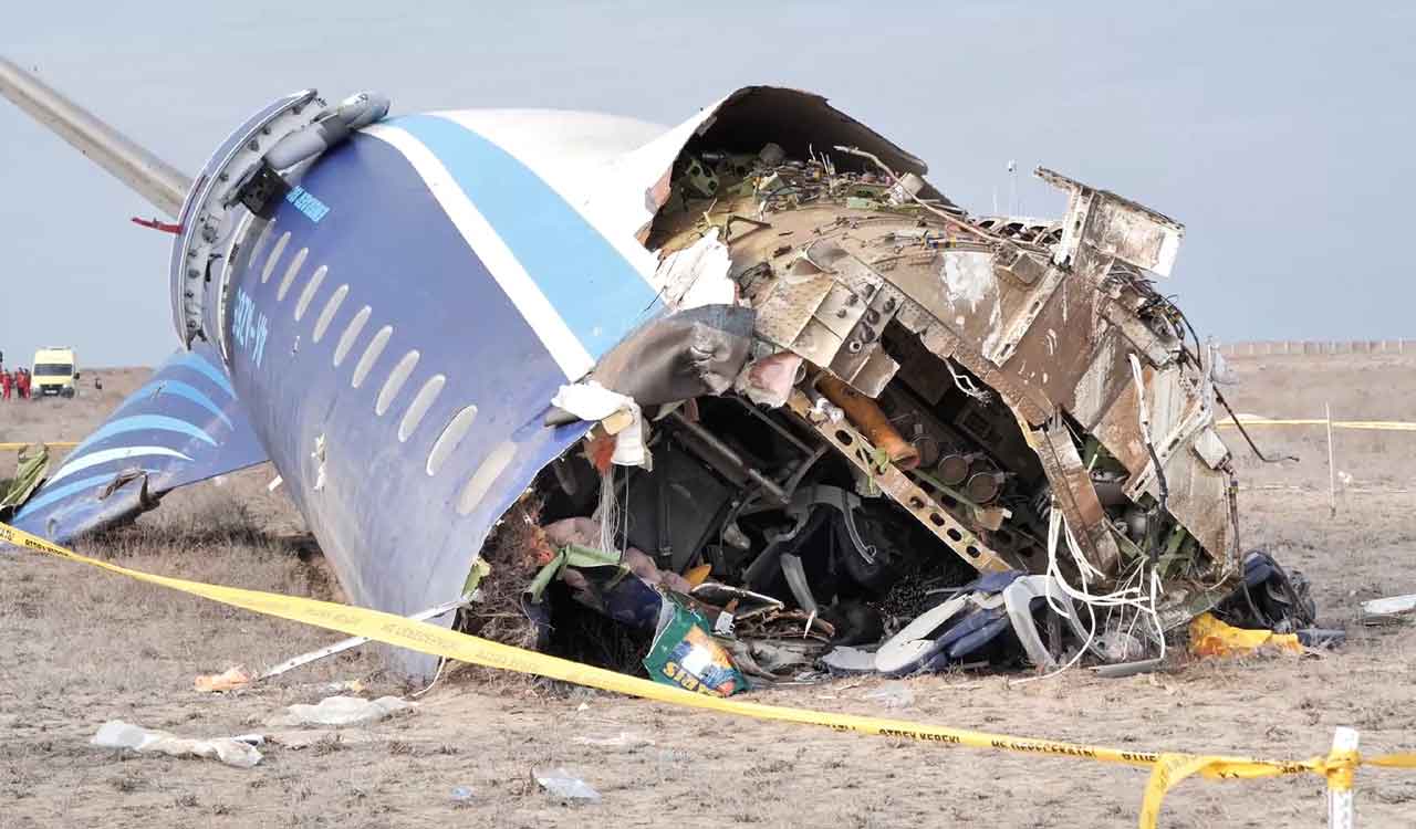 Azerbaijani Airliner crashes in Kazakhstani city of Aktau, 42 dead, 25 survivors rescued