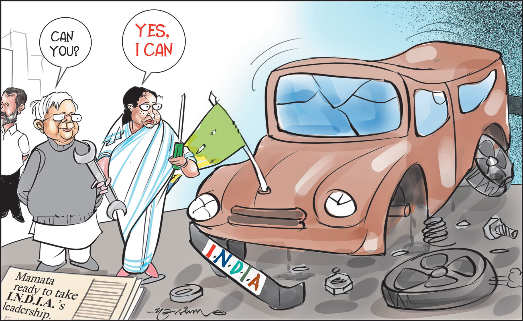 Cartoon Today on December 12, 2024-Telangana Today