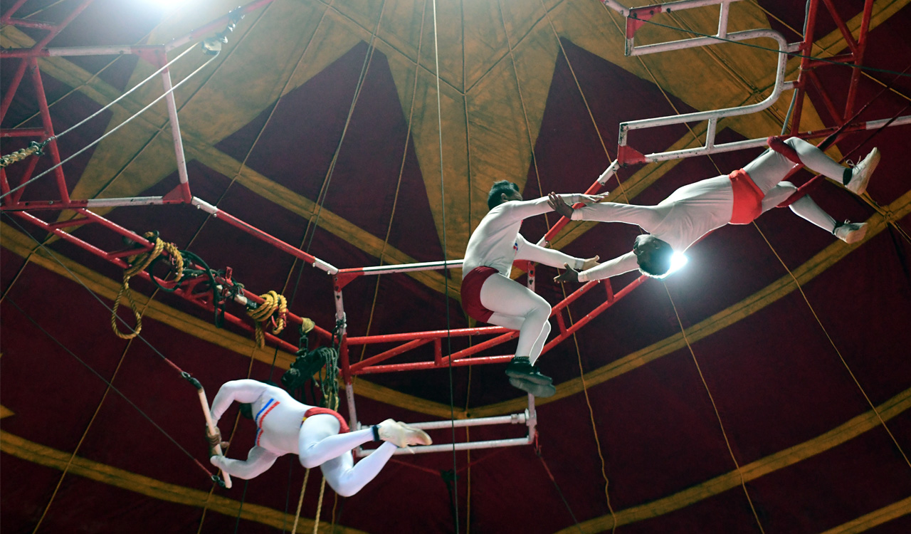 Behind the spotlight: Life behind the acts at Bombay Circus
